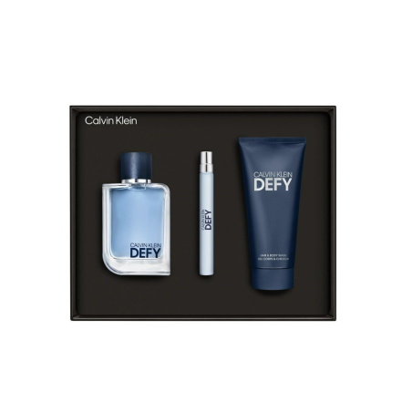 Coffret de parfum pour homme Calvin Klein DEFY EDT 