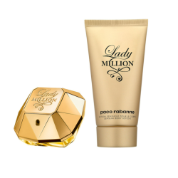 COFFRET EAU DE PARFUM FEMME PACO RABANNE LADY MILLION 