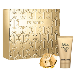 COFFRET EAU DE PARFUM FEMME PACO RABANNE LADY MILLION 