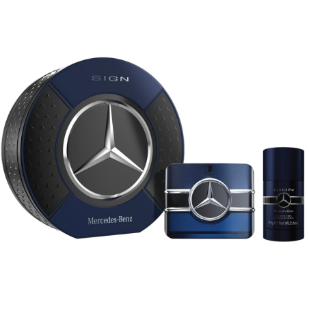 Coffret cadeau Mercedes Benz Sign pour homme Eau de parfum 