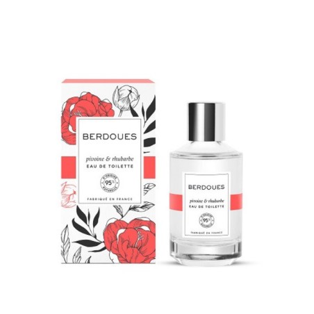 Eau de Toilette Femme BERDOUES  PIVOINE & RHUBARBE 100ML 