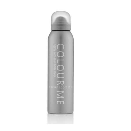 COLOUR ME Body Spray silver sport for Men 150ml 