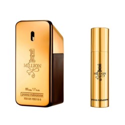 Coffret Eau de Toilette Homme PACO RABANNE  1 MILLION EDT 50 ML + EDT 10 ML 