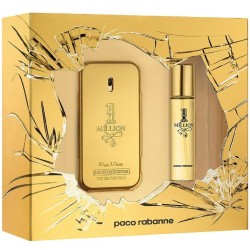 Coffret Eau de Toilette Homme PACO RABANNE  1 MILLION EDT 50 ML + EDT 15 ML 