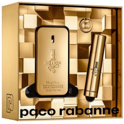 Coffret Eau de Toilette Homme PACO RABANNE  1M EDT 50ML+TRAVEL SPRAY 10ML 