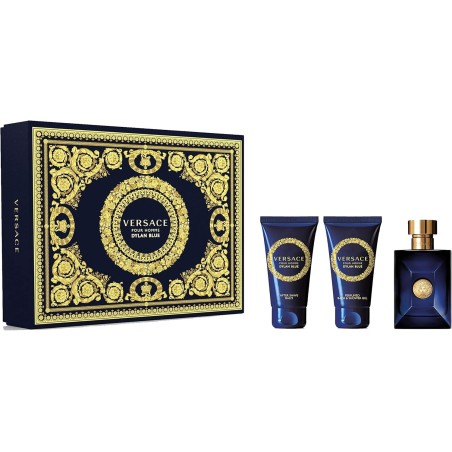 Coffret Eau de Toilette Homme VERSACE  DYLAN BLUE 50ML 