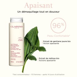 Lait Démaquillant CLARINS  VELOURS 200ML 