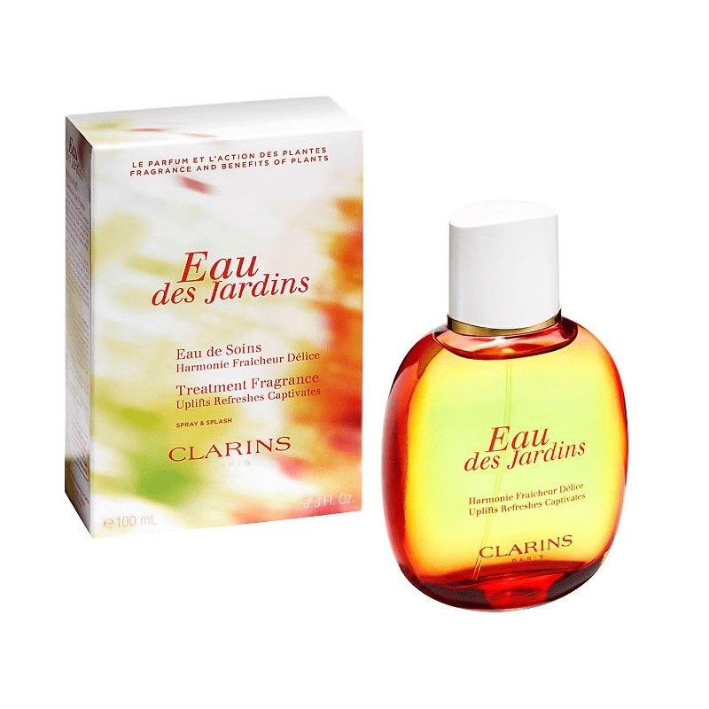 soin nourrissant CLARINS  EAU DES JARDINS 100 ML 