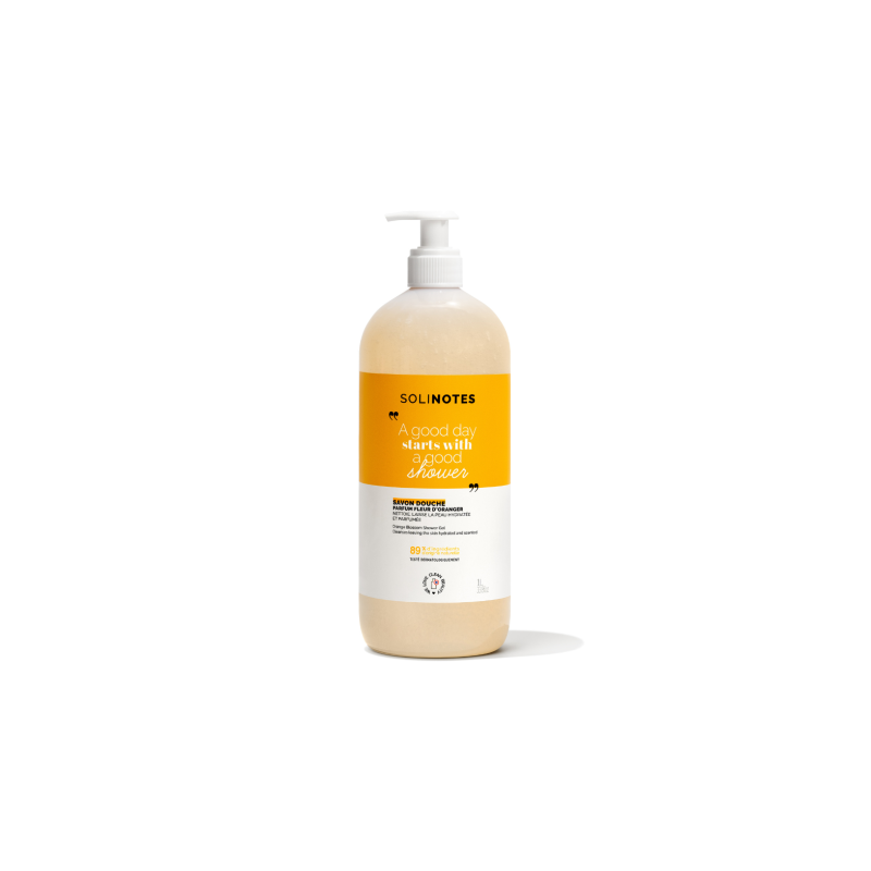 Gel Douche Solinotes paris  FLEUR D'ORANGER 1L 