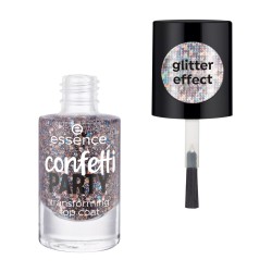 Vernis à Ongles ESSENCE  TOP COAT TRANSFORMABLE - CONFETTI PARTY 