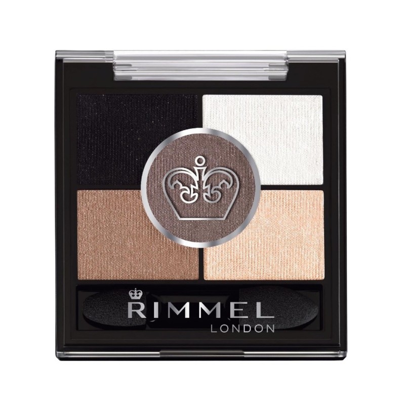 EYESHADOW RIMMEL  NUDE GLAM 023 FOGGY GREY 