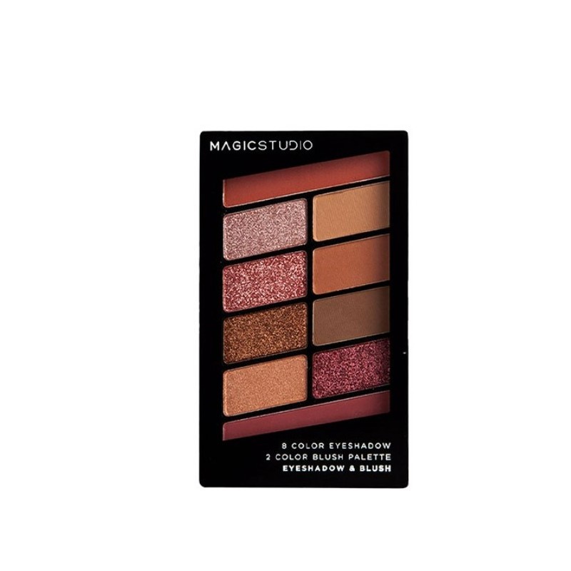 Palette magic studio EYESHADOW 9 COLORS & BLUSH 2 COLORS 