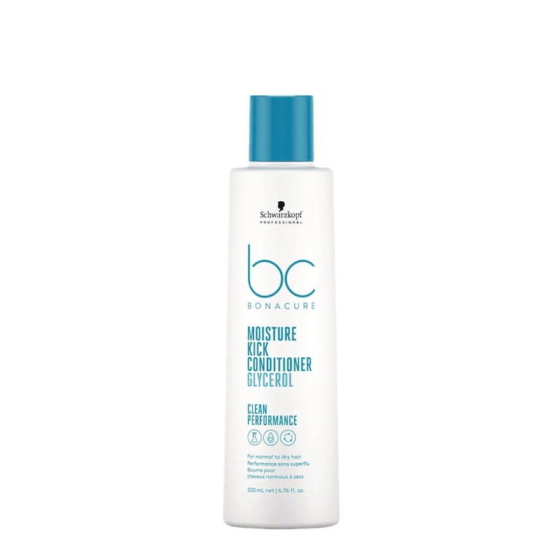 Après Shampoing Schwarzkopf  BONACURE MOISTURE KICK GLYCEROL 200ML 