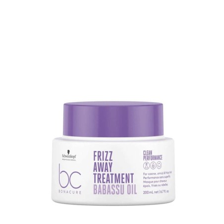 Masque Cheveux Schwarzkopf  BONACURE FRIZZ AWAY TREATMENT 200ML 