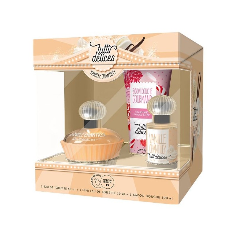 Coffret Eau de Toilette Enfant Tutti Délices  VANILLE CHANTILLY 