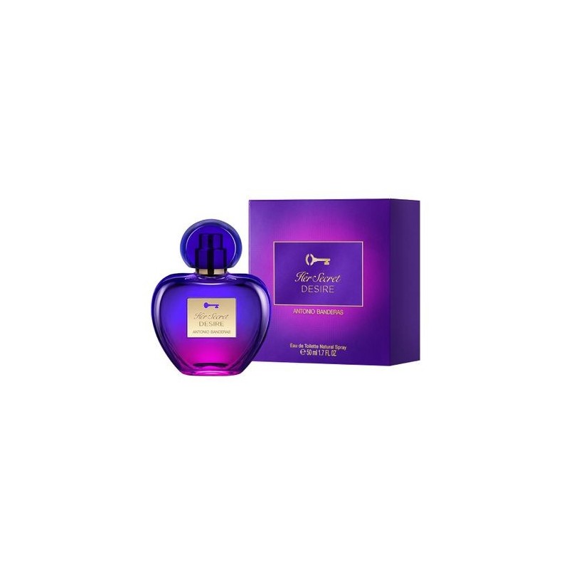 Eau de Toilette Femme Antonio Banderas  HER SECRET DESIRE 