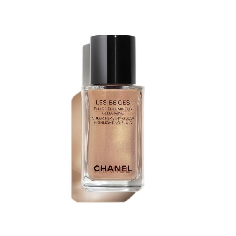 HIGHLIGHTER CHANEL LES BEIGES FLUIDE ILLUMINEUR BELLE MINE 