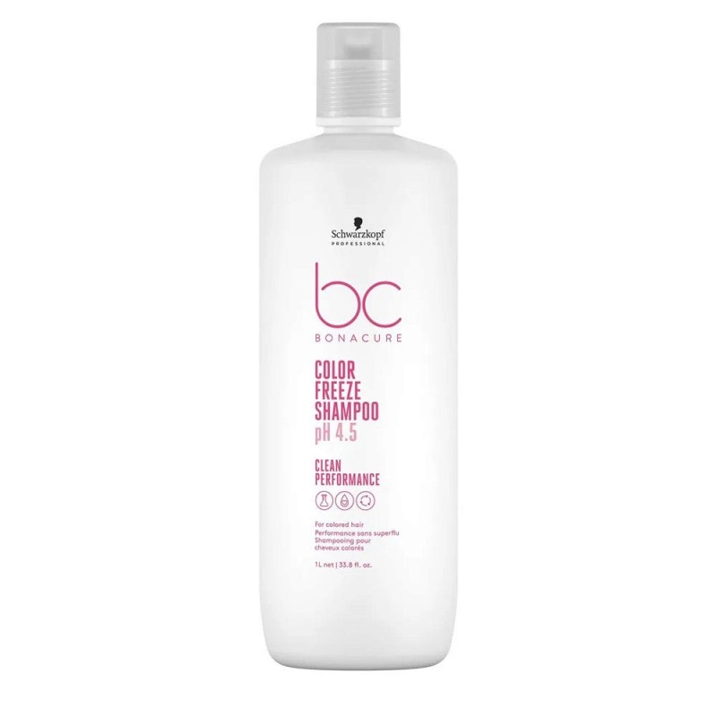 Shampooing Schwarzkopf  BONACURE COLOR FREEZE SHAMPOO PH 4.5 1L 