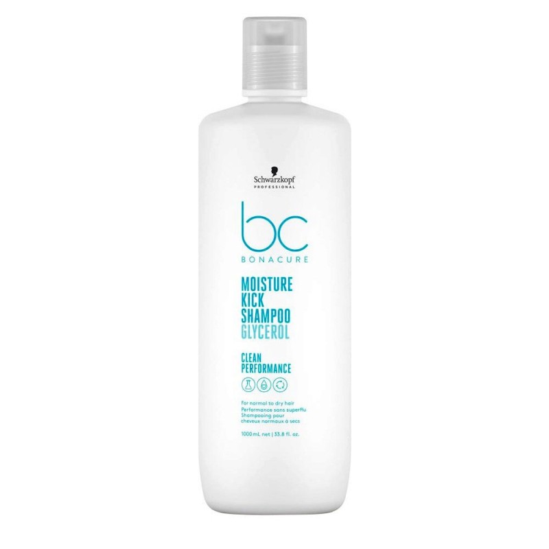 Shampooing Schwarzkopf  BONACURE MOISTURE KICK GLYCEROL 1L - Schwarzkopf