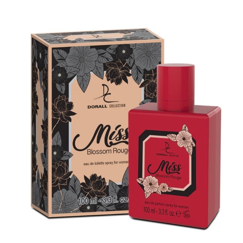 Eau de Toilette Femme Dorall  MISS BLOSSOM ROUGE 100ML 