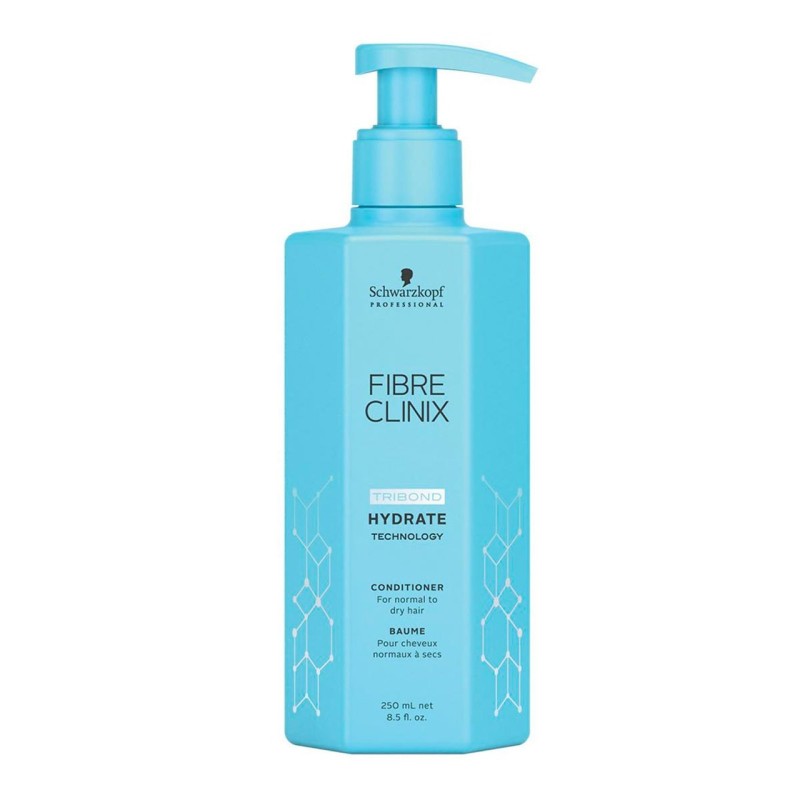 Après Shampoing Schwarzkopf  HYDRATANT FIBRE CLINIX 250ML 