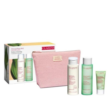 Coffret CLARINS  DÉMAQUILLANTS PARFAITS PEAUX MIXTES À GRASSES 