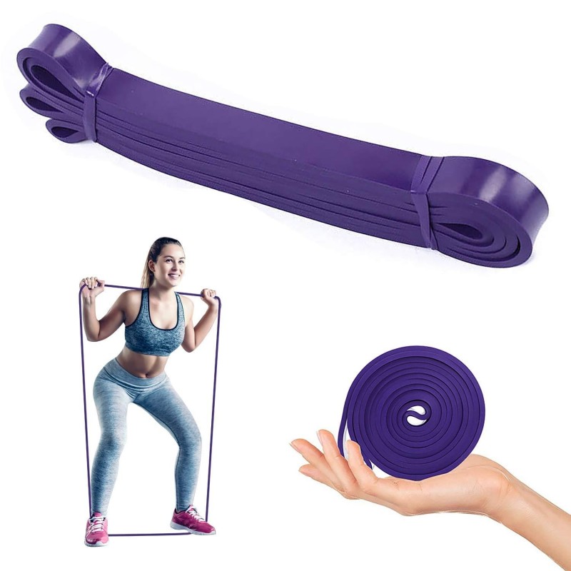 Bande de Traction pour Powerlifting, Yoga, Exercices de Mobilité et d'Étirement 3.2 cm 