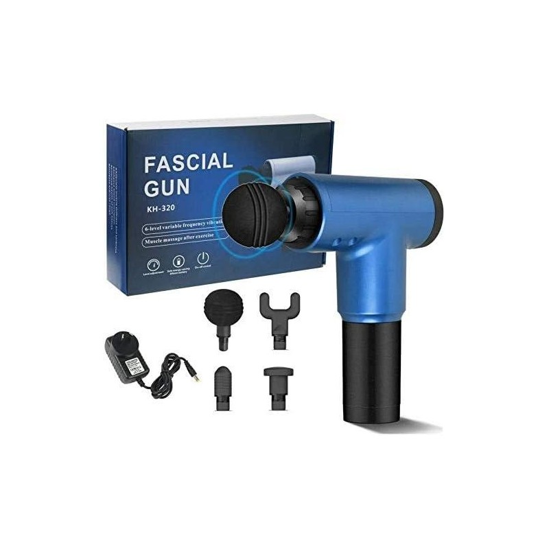 Pistolet de massage musculaire Bleu 