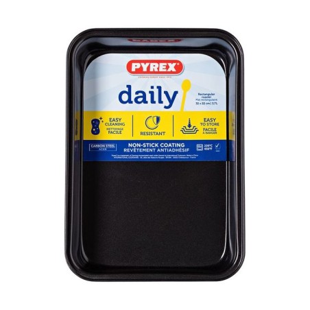 Daily Metal - Plat rectangulaire en metal - 32x22cm 