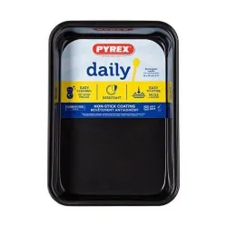 Daily Metal - Plat rectangulaire en metal - 38x26cm 