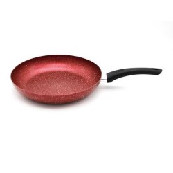 Poele 26cm - GRANITE - RED 