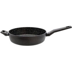 Sauteuse 28cm sans couvercle - GRANITE - NOIR 