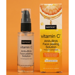 Sence Vitamin C AHA+BHA Face Peeling Solution 