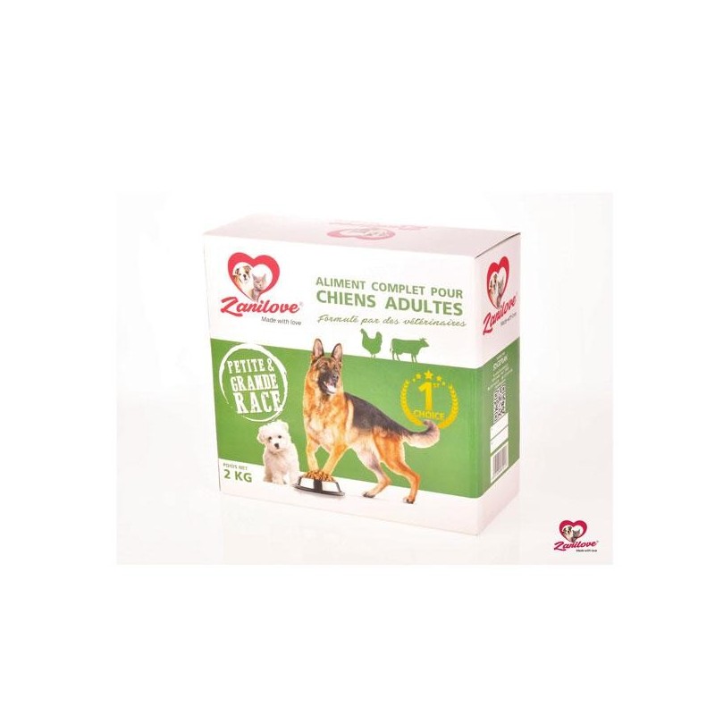 ZANILOVE CHIEN 2KG 