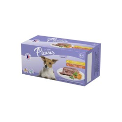 PATE CHIEN 4X300GR POULET & DINDE 