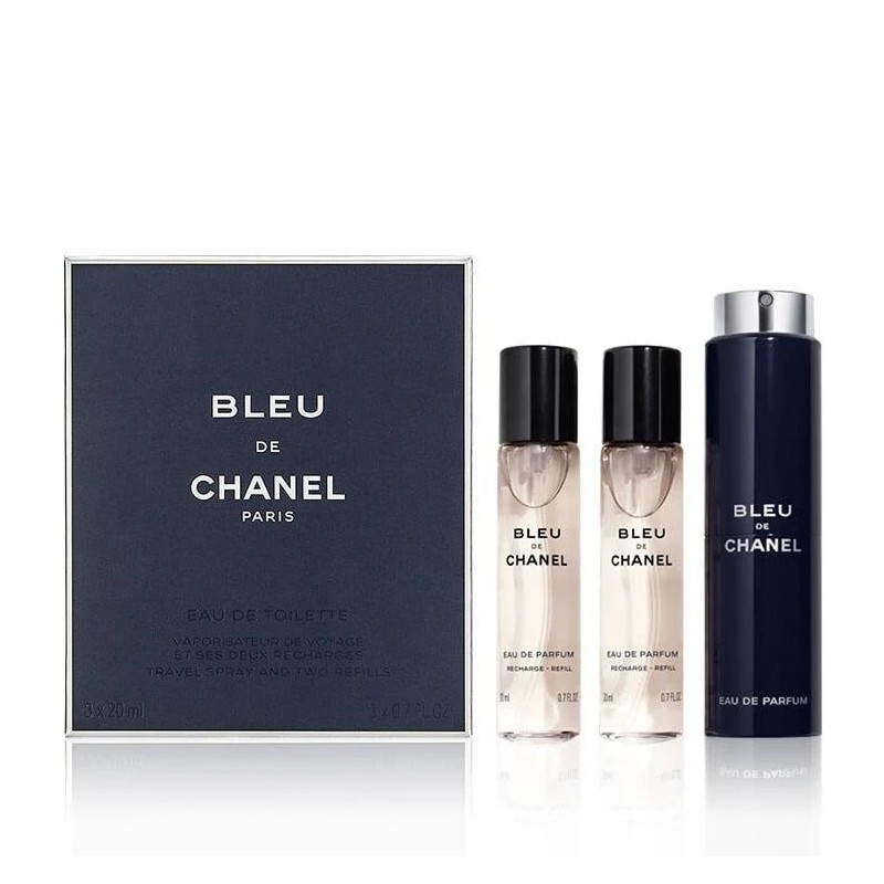 Eau de Parfum Homme CHANEL BLEU DE CHANEL RECHARGE 3 X 20 ML 