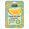 Masque visage tissu orange SENCE - Sence