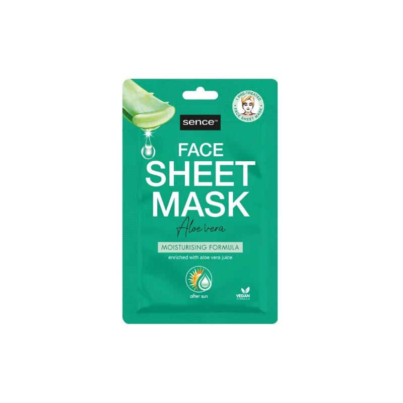 Sence Aloe Vera Face Sheet Mask - Sence