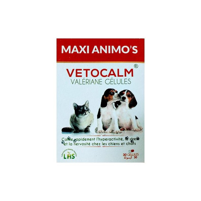 vetocalm maxi animo's 30 gélules 