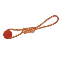 JOUET ROPE/TPR BLASTING BALL ORANGE 4 