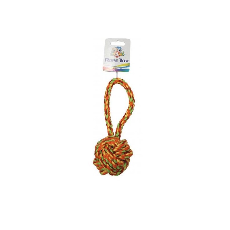 OS EN COTON HANDLE W/ROPE BALL 23cm 