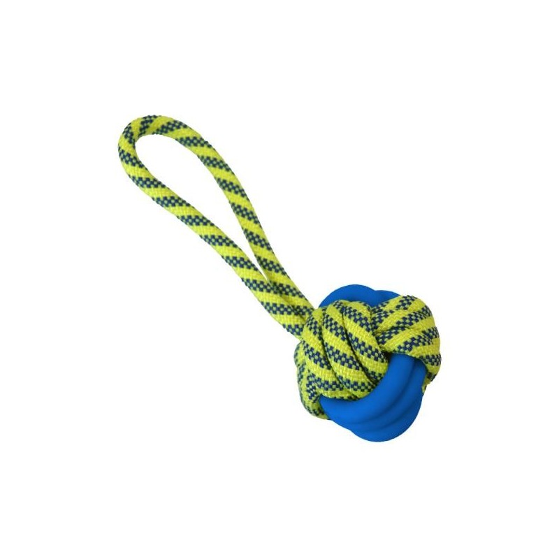 ROPE TOY IMPACT W/BALL HANDLE 22cm 