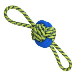 ROPE TOY IMPACT W/BALL HANDLE 30cm 