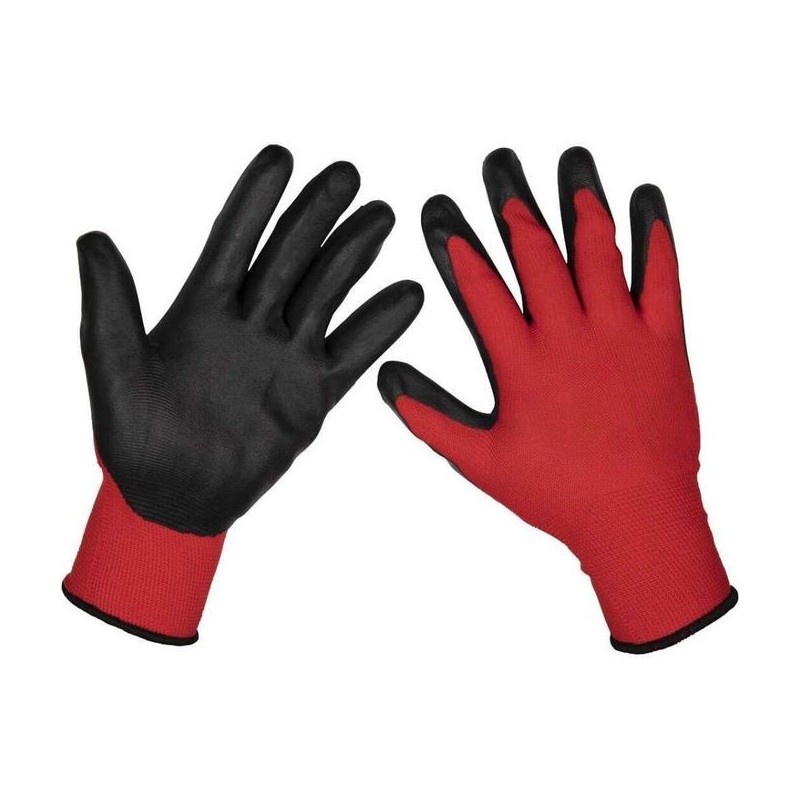 Generic Gants pour travaux Jardinage - Imperméable avec revêtement en Nitrile 