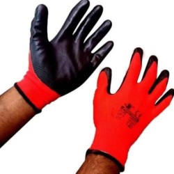 Generic Gants pour travaux Jardinage - Imperméable avec revêtement en Nitrile 