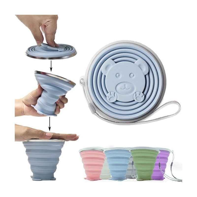 Tasse Silicone Pliable - 250ml 