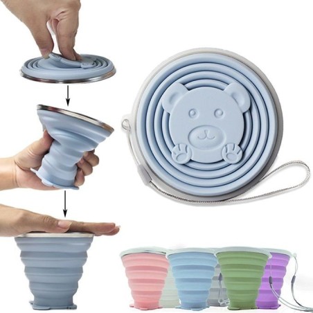 Tasse Silicone Pliable - 250ml 