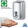 Dp Distributeur de Gel - Savon Liquide - Murale - Inox - 500 L 