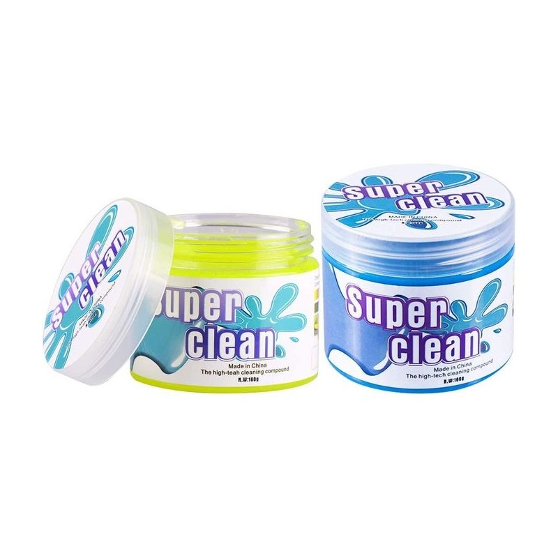 Super Clean Gel Magique de Nettoyage Poussière Intérieur et exterieur 