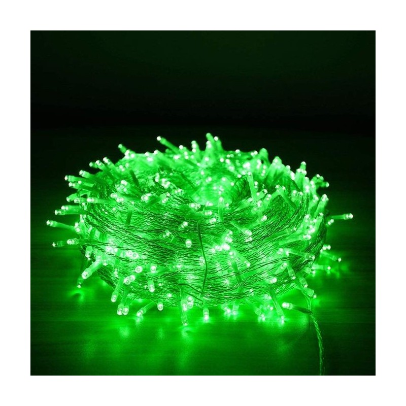 Generic Guirlande lumineuse décoratif - Kit 100 LED vert - 10M 